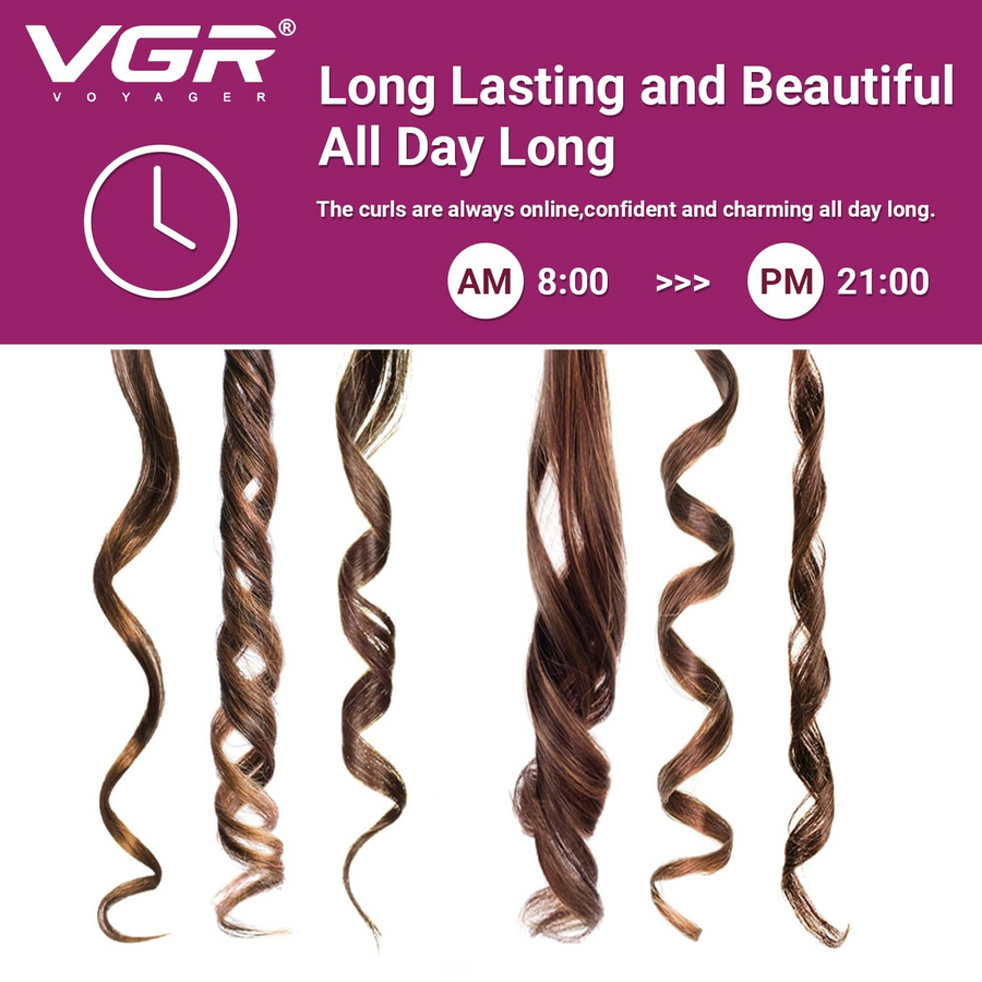 V597 - Professional Wavy Hair 5 Barrels Curling Iron