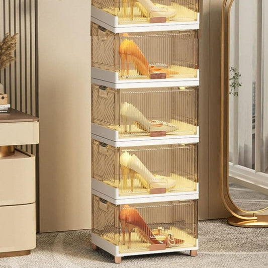 6 Layers Modern Simplicity Transparent Shoe Box Drawer
