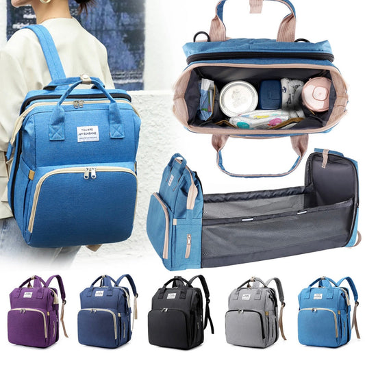 Multi-Functional Diaper Baby Bag Backpack