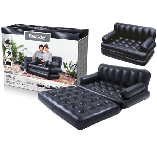 5-In-1 Double Multifunction Inflatable Fashion Air Sofa Queen Double B