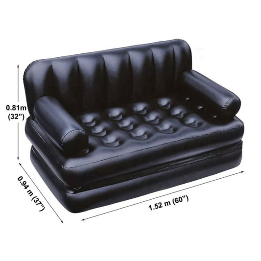 5-In-1 Double Multifunction Inflatable Fashion Air Sofa Queen Double B