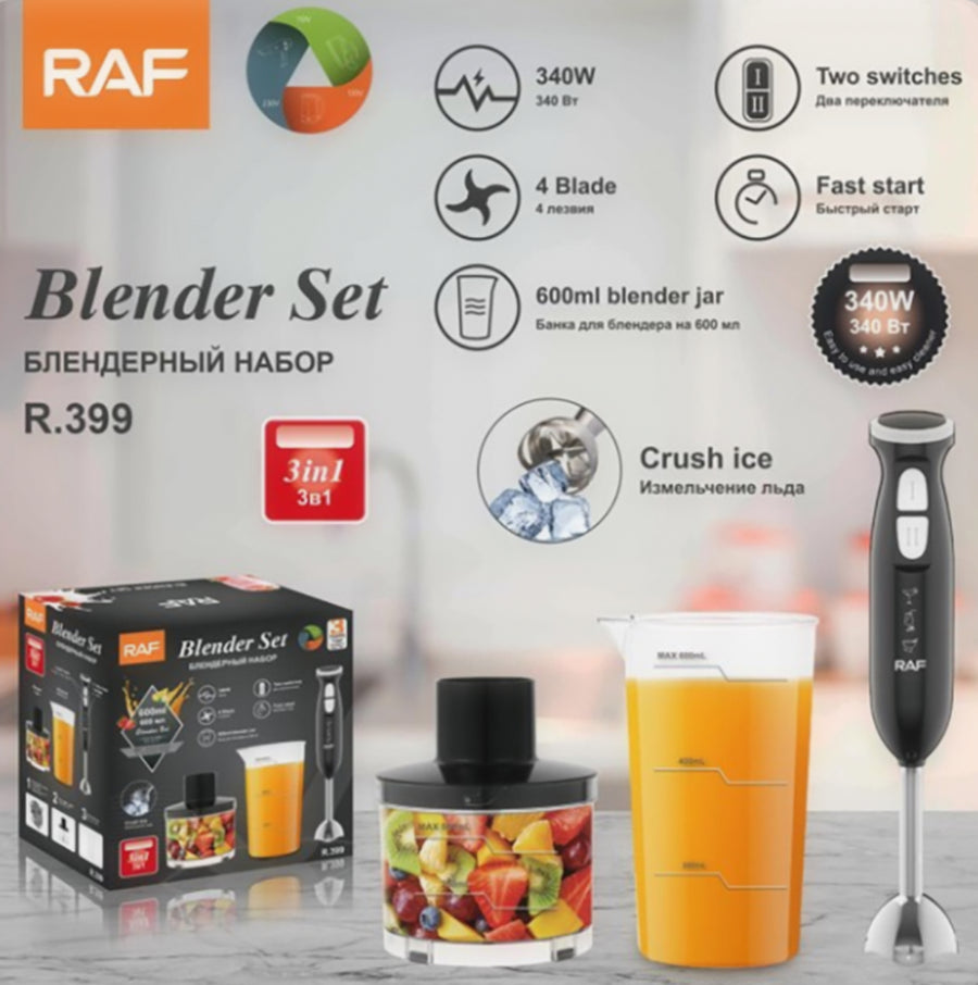 Blender Set 3 in 1 600ml R399