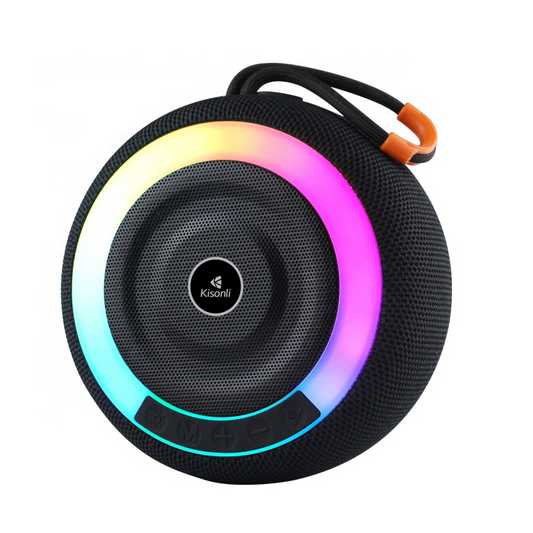 Bluetooth Speaker with Disco Lights