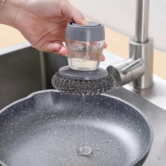 Soap Dispensing Dishwashing Brush