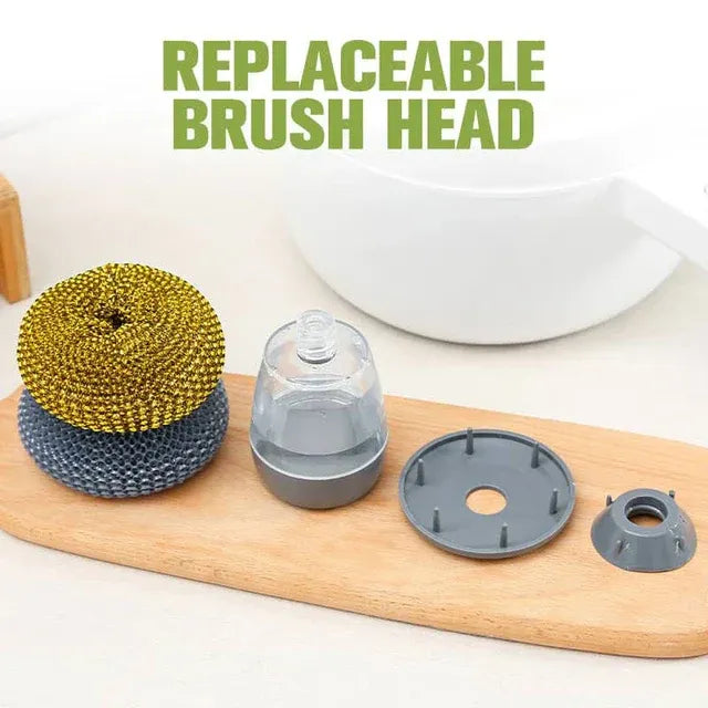 Soap Dispensing Dishwashing Brush