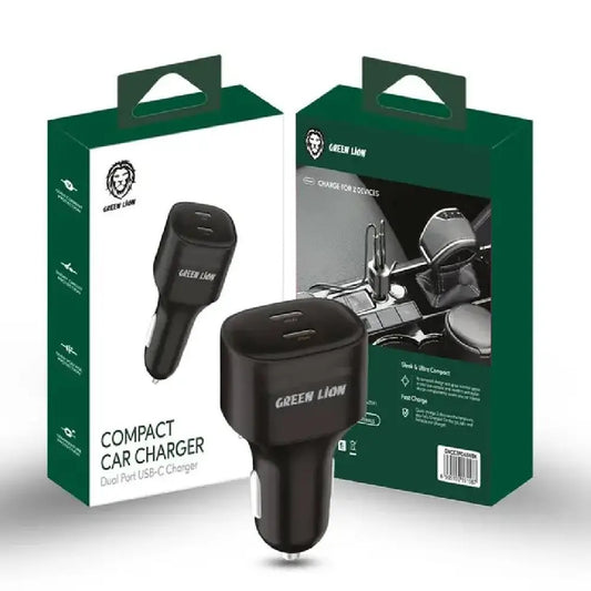 Green Lion Dual Port QC3.0 Car Charger