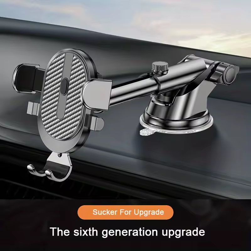 Universal 360° Car Phone Holder – Gravity Sensing Mount
