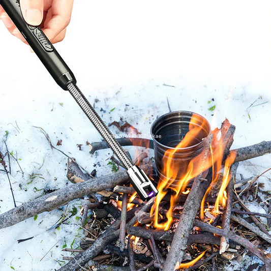 BBQ Lighter with Rechargeable USB Cable with Flexible Goose Neck