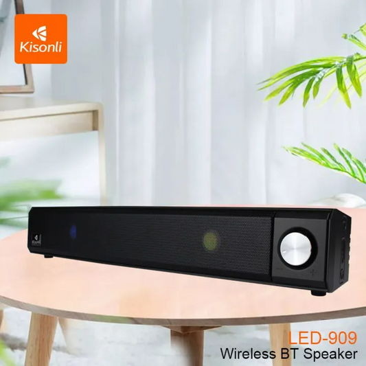 LED-909 10W Portable Wireless Bluetooth Speaker