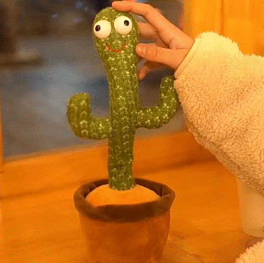 Dancing Talking Plush Toy, Cactus Talking Toy