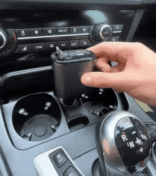 4 in 1 Car Charger 120W Turbo Charge, 4 Ports Fast Charging with Retra