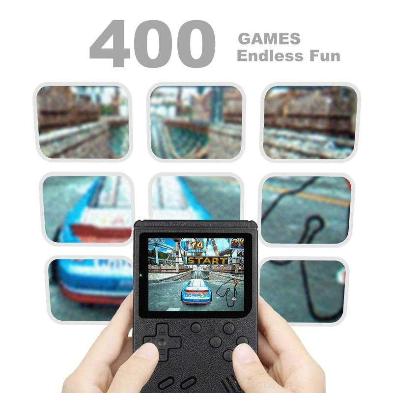 Retro Gaming Console , Handheld Game Console - inBuilt 400 Classic Gam