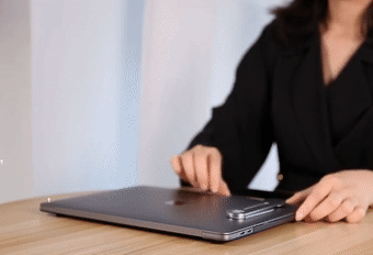 Magnetic Laptop Phone Holder