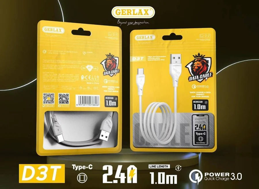 UNIVERSAL Charging CABLE 1M: TYPE-C, MICRO, iOS