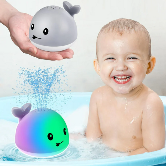 Mini Whale Fountain Bath Toy