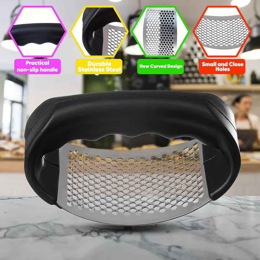 Garlic Press Crusher