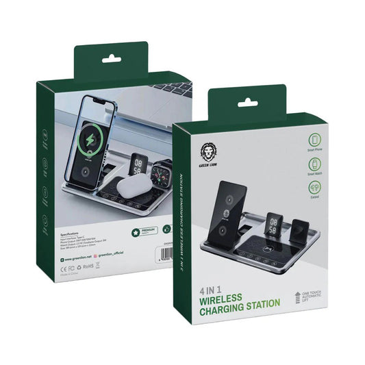 Green Lion 4 in 1 Wireless Charging Station 15W