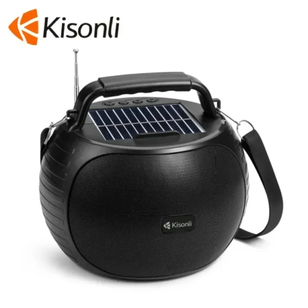 SC22 Portable 10W Solar Power Stereo Speaker
