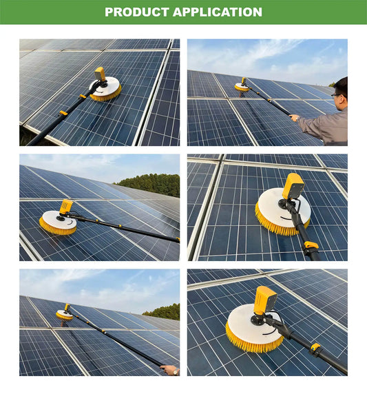 X3 Power Supply Single Solar Panel Cleaning Brush