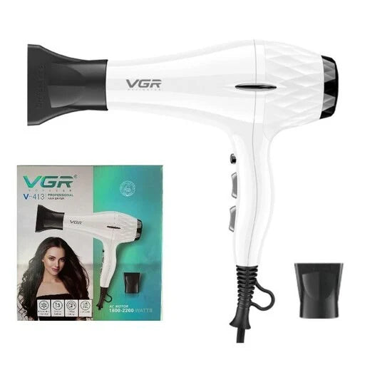 V413 Professional Hair Dryer _ 2200W High Power